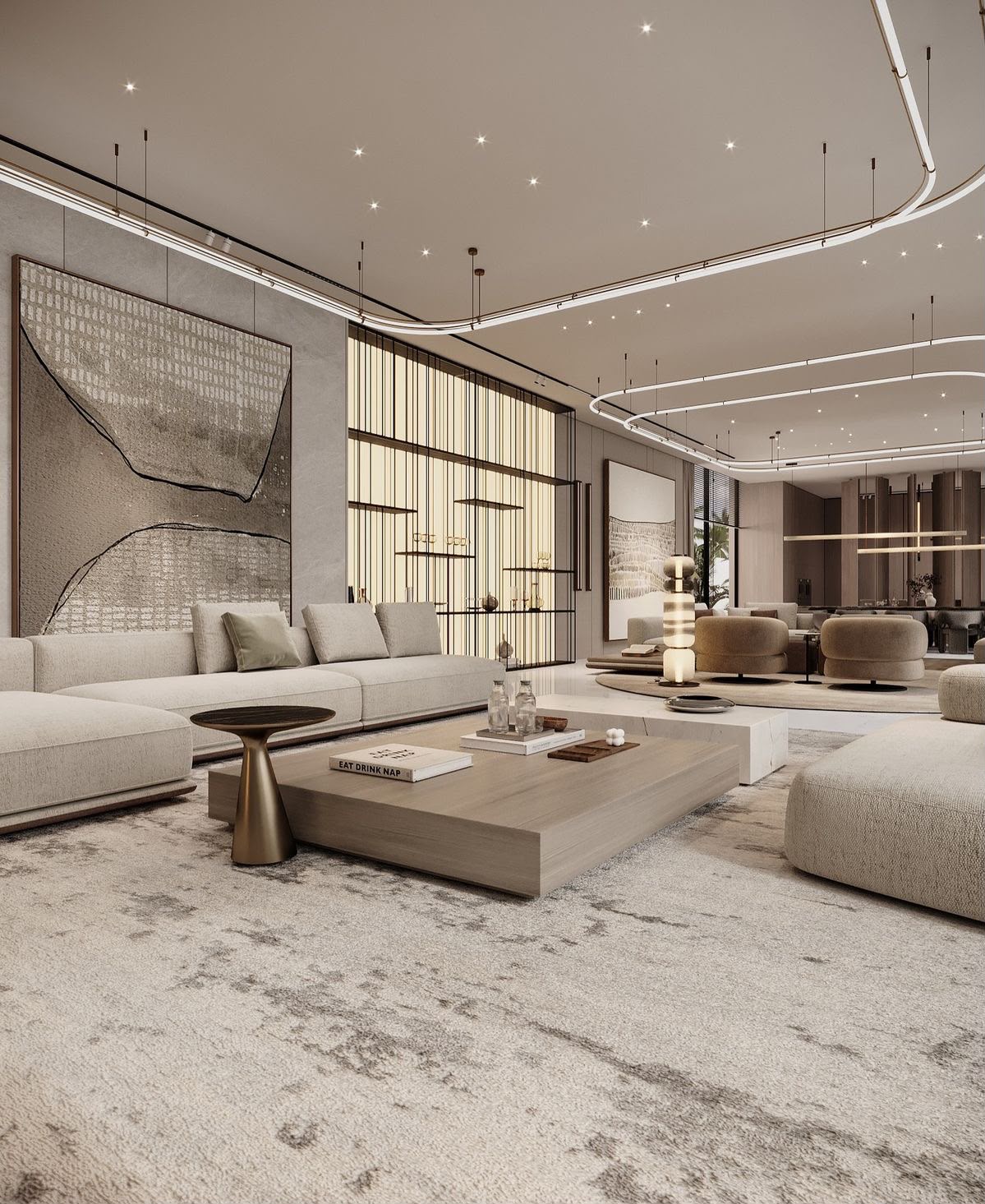 Gypsum partitions and ceilings fit-out service Dubai